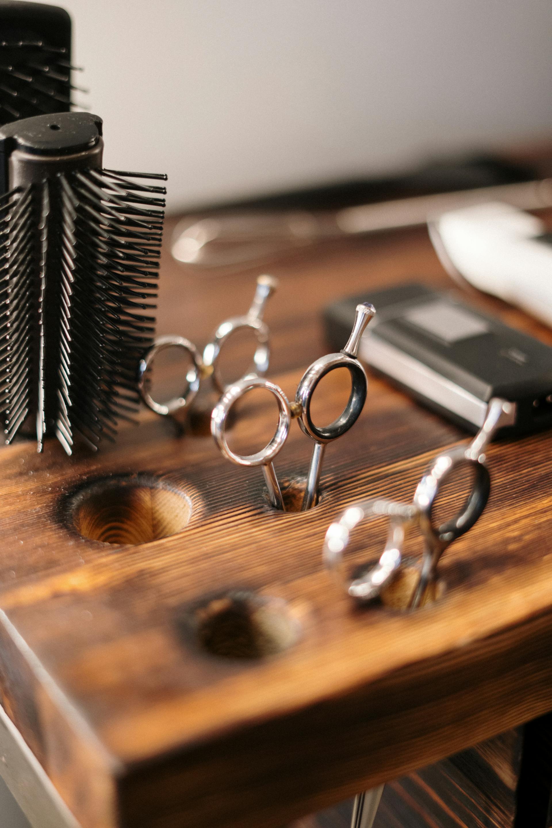 The Wynwood Hair Co. salon floor